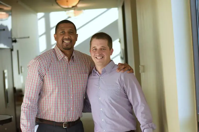 MHS Coaching Staff Meets Scotty Thurman